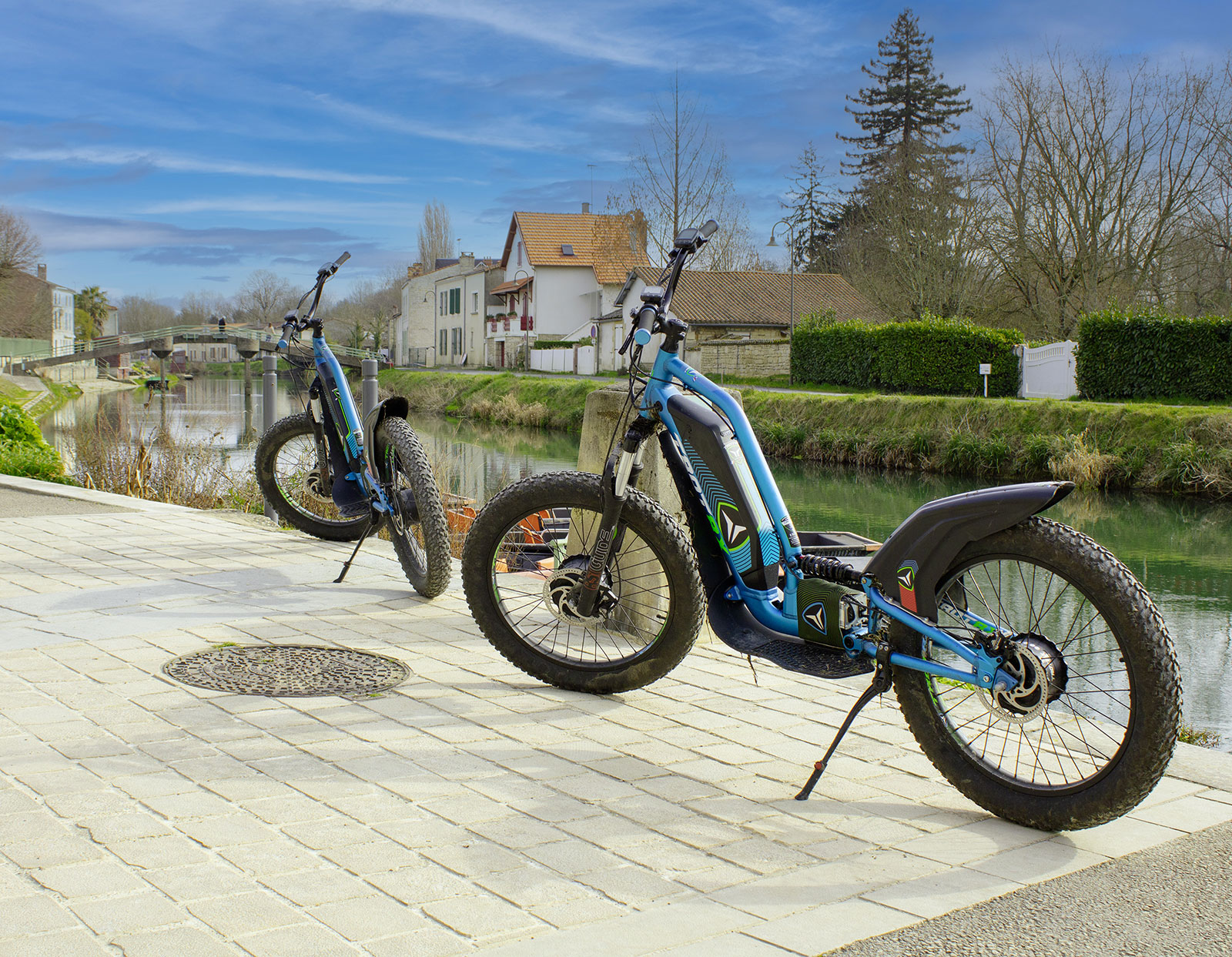 Balades gourmandes en trottinette dans le Marais Poitevin